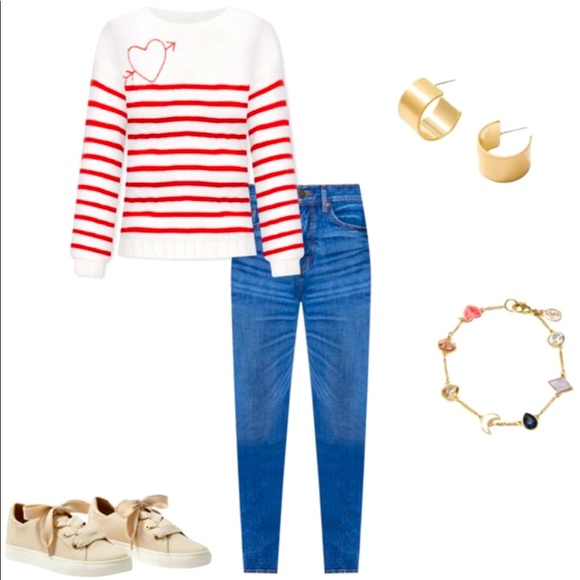 🥳HP🥳 NWT | LOFT | Petite Cupid Boatneck Sweater - Picture 4 of 4